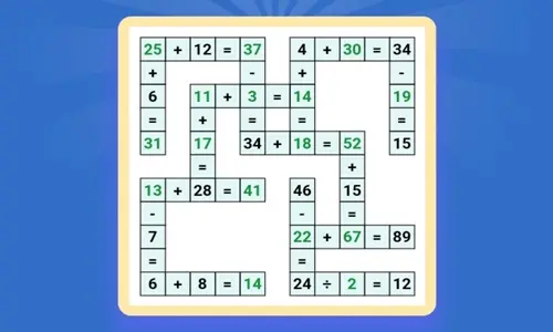 Keseruan Dan Tantangan Dalam Bermain Game Angka Crossmath Puzzle